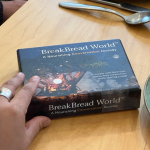BreakBread World Conversation Card Deck box